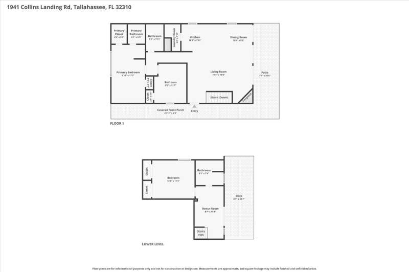 3 bedroom Detached at 1941 Collins Landing Road, Lakeshore Unrec, Tallahassee — photo 3