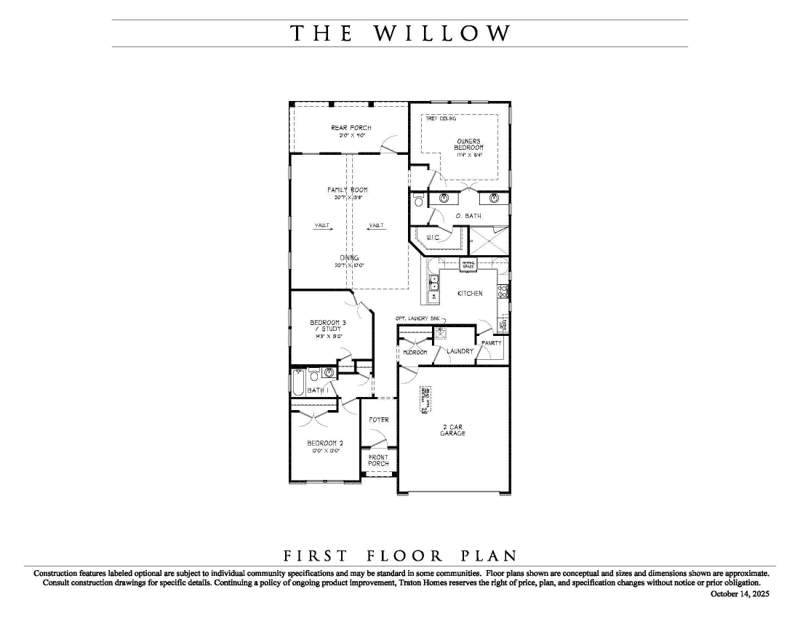 3 bedroom Detached at Xxx (Unit 211) Oak Run Circle, Oak Haven, Tallahassee — photo 2