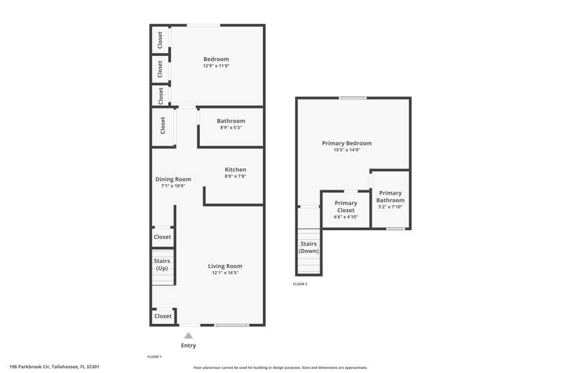2 bedroom Townhouse at 196 Parkbrook Circle, Park Brook Crossing, Tallahassee — photo 3