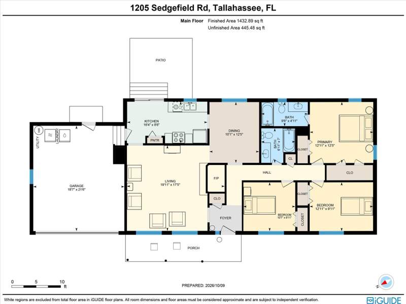3 bedroom Detached at 1205 Sedgefield Road, Sedgefield, Tallahassee — photo 3