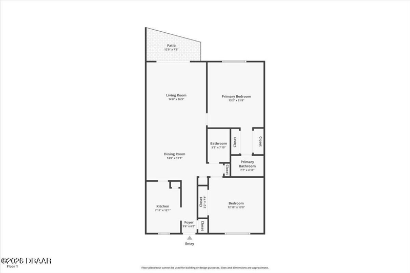 2 bedroom Condominium at 3606 S Peninsula Drive #703, Admiralty Club Condo, Port Orange — photo 2