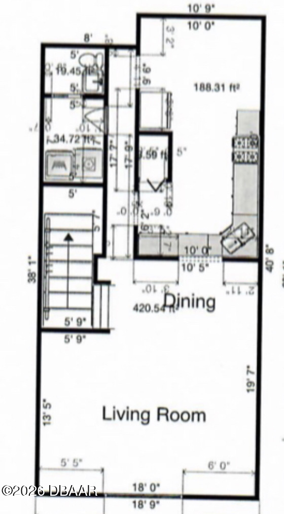 2 bedroom Townhouse at 288 Florida Shores Boulevard, Sea Havens, Daytona Beach Shores — photo 2