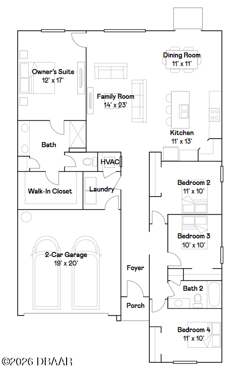 4 bedroom Single Family Residence at 207 Winged Foot Lane, Preserve @ Lpga, Daytona Beach — photo 2
