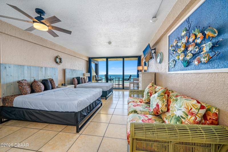 1 bedroom Condotel at 2301 S Atlantic Avenue #338, Hawaiian Inn Beach Resort, A Condo, Daytona Beach Shores — photo 3