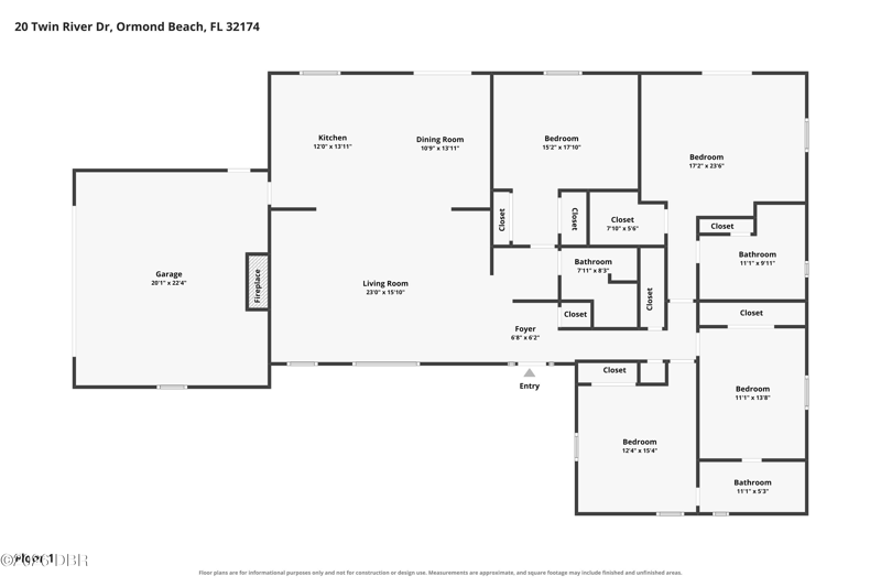 4 bedroom Single Family Residence at 20 Twin River Drive, Twin River Estates, Ormond Beach — photo 2