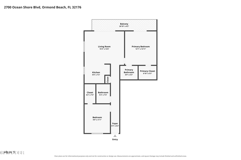 2 bedroom Condominium at 2700 Ocean Shore Boulevard #518, Ocean Watch, A Condo, Ormond Beach — photo 2