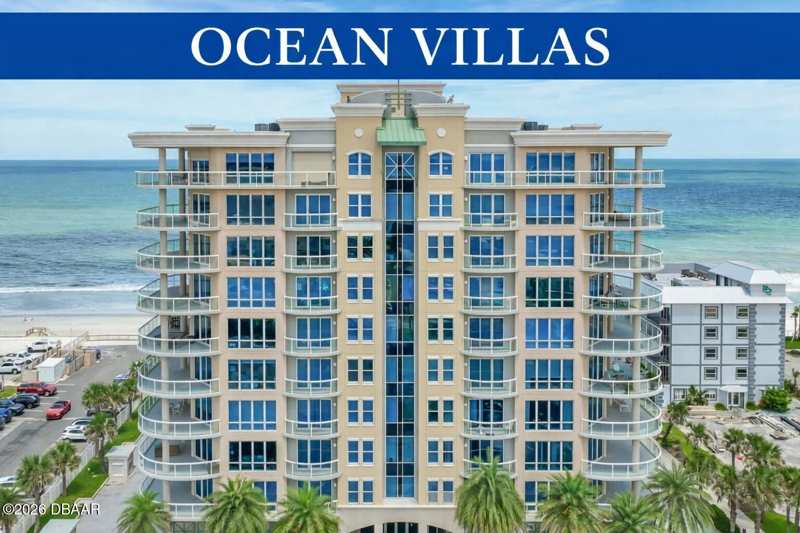 2 bedroom Condominium at 3703 S Atlantic Avenue #1004, Ocean Villas Condo, Daytona Beach Shores — photo 1