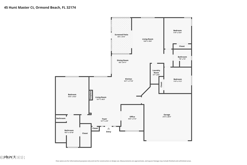 3 bedroom Single Family Residence at 45 Hunt Master Court, Shadows Crossings, Ormond Beach — photo 2