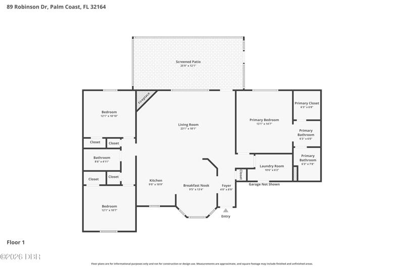 3 bedroom Single Family Residence at 89 Robinson Drive, Not In Subdivision, Palm Coast — photo 2