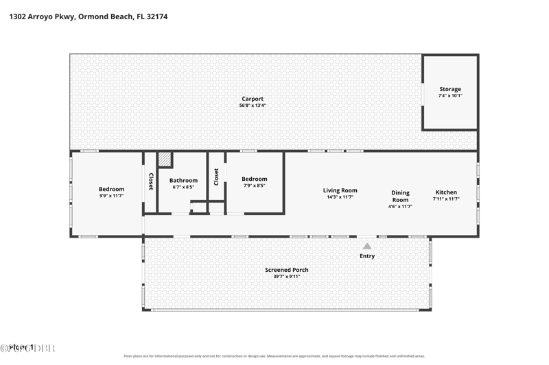 2 bedroom Mobile Home at 1302 Arroyo Parkway, Tropical Mobile Home Village, Ormond Beach — photo 2