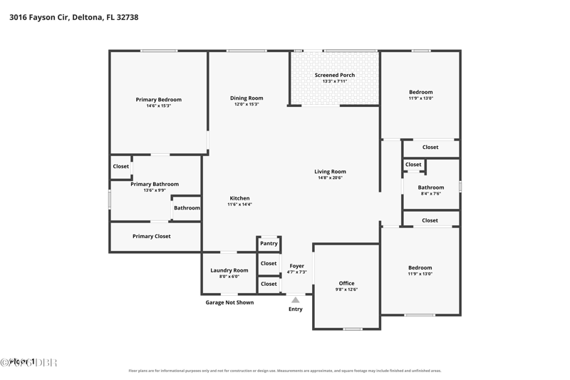 3 bedroom Single Family Residence at 3016 Fayson Circle, Deltona Lakes, Deltona — photo 2
