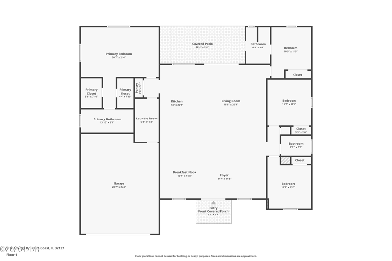 4 bedroom Single Family Residence at 57 Flamingo Drive, Palm Coast, Palm Coast — photo 2