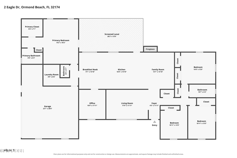 4 bedroom Single Family Residence at 2 Eagle Drive, Tomoka Oaks, Ormond Beach — photo 2