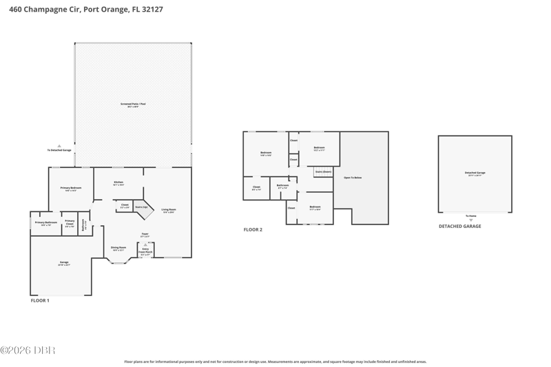 4 bedroom Single Family Residence at 460 Champagne Circle, Falcon Crest, Port Orange — photo 2