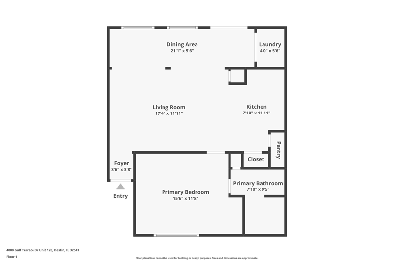 1 bedroom Condominium at 4000 Gulf Terrace Drive #128, Gulf Terrace Condo, Destin — photo 3