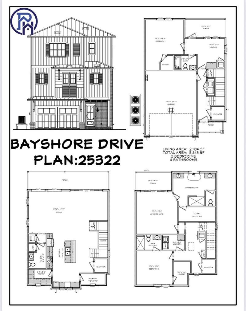 3 bedroom Detached Single Family at Tbd Bayshore Drive, Metes & Bounds, Niceville — photo 1