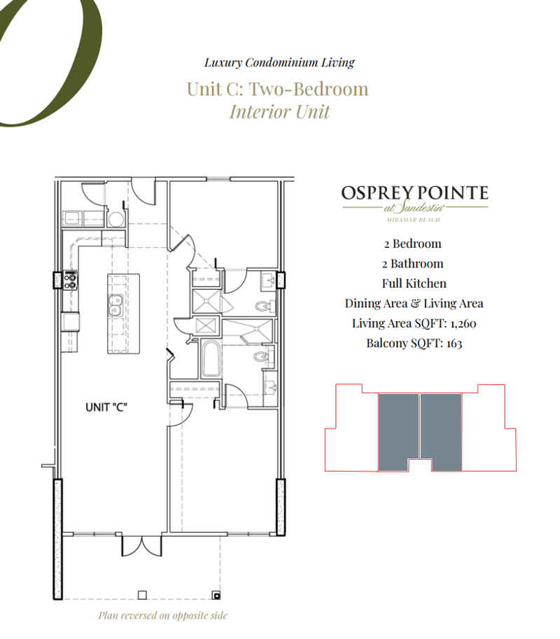2 bedroom Condominium at 9000 E Heron Walk Drive #4103, Osprey Pointe, Miramar Beach — photo 3
