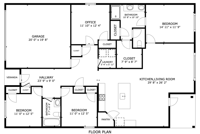 4 bedroom Detached Single Family at 809 Otto Loop, Shoal River Landing, Crestview — photo 2