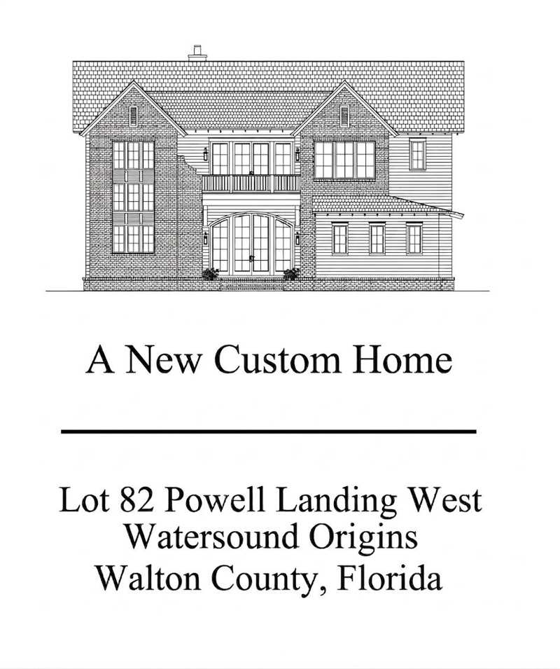 6 bedroom Detached Single Family at Tbd W Elliot West Lot 82 Way, Powell Landing West in Watersound Origins, Inlet Beach — photo 1