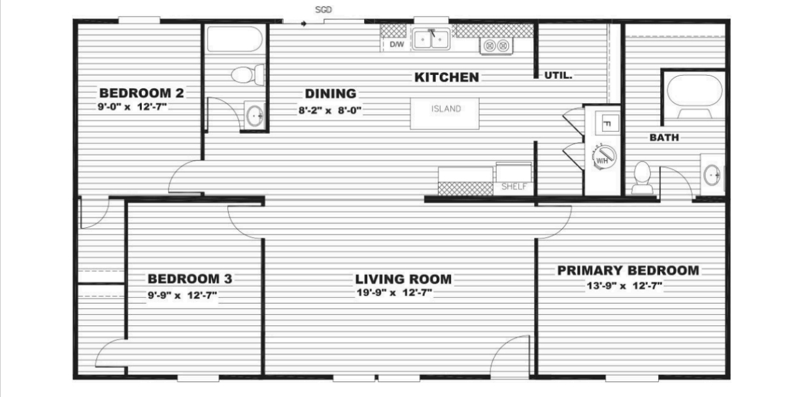 3 bedroom Manufactured Home at 107 N 6th, No Recorded Subdivision, Santa Rosa Beach — photo 3