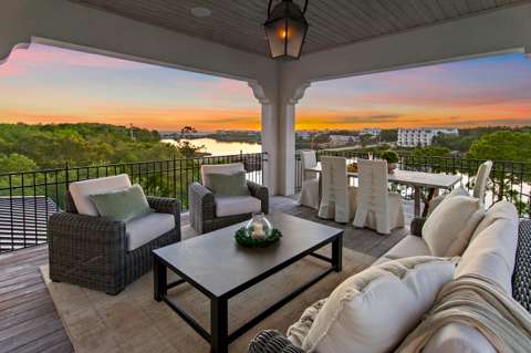 63 S Camp Creek Road, waterfront for sale in Inlet Beach