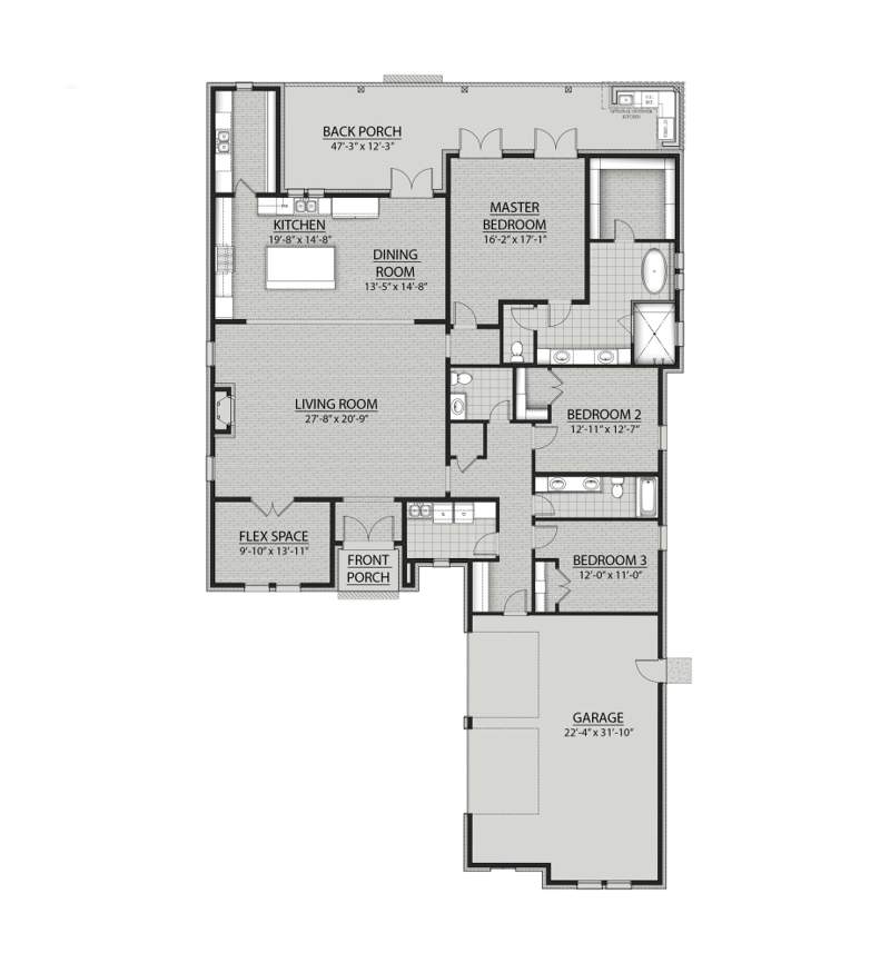 3 bedroom Detached Single Family at 164 E Perseverance Point, Hammock Bay - Steamboat Landing, Freeport — photo 2