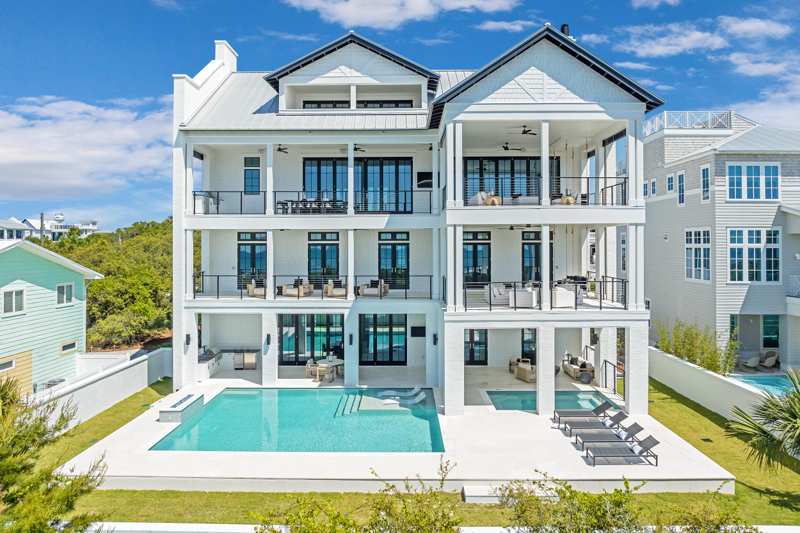 8 bedroom Detached Single Family at 73 Pompano Street, Inlet Beach, Inlet Beach — photo 1