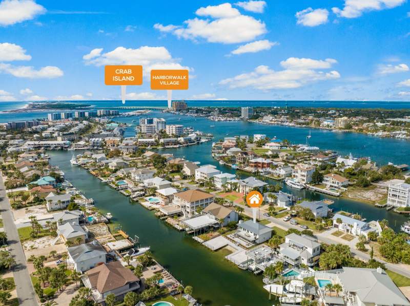 4 bedroom Detached Single Family at 522 Osceola Drive, Holiday Isle, Destin — photo 4