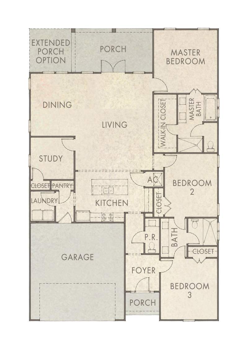 3 bedroom Detached Single Family at 68 Bunting Lane #Lot 75, Watersound Origins, Watersound — photo 3