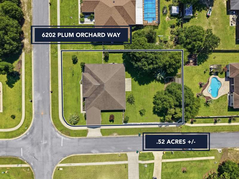 4 bedroom Detached Single Family at 6202 Plum Orchard Way, Carnegie Hills Ph II, Crestview — photo 2