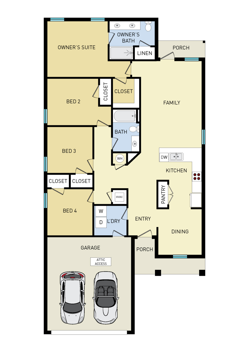 4 bedroom Detached Single Family at 111 Spooner Street, McCarthy Estates, DeFuniak Springs — photo 2