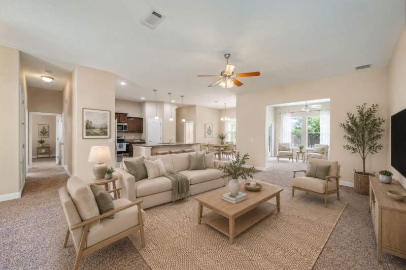 4 bedroom Detached Single Family at 3048 Crown Creek Circle, Brooke Estates Ph III, Crestview — photo 4