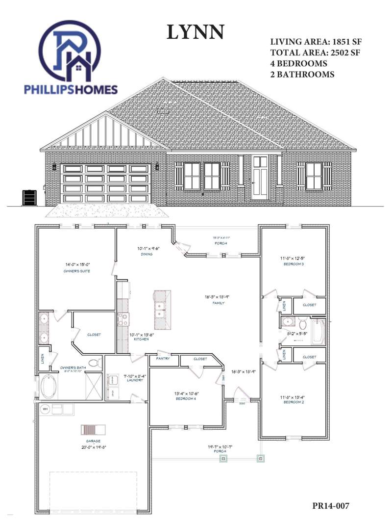 4 bedroom Detached Single Family at 215 Shoal River Drive, Patriot Ridge S/D, Crestview — photo 2