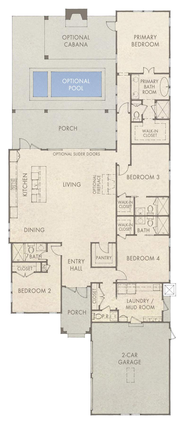 4 bedroom Detached Single Family at 96 Pollard Cove West #Lot 39, Watersound Origins, Watersound — photo 4