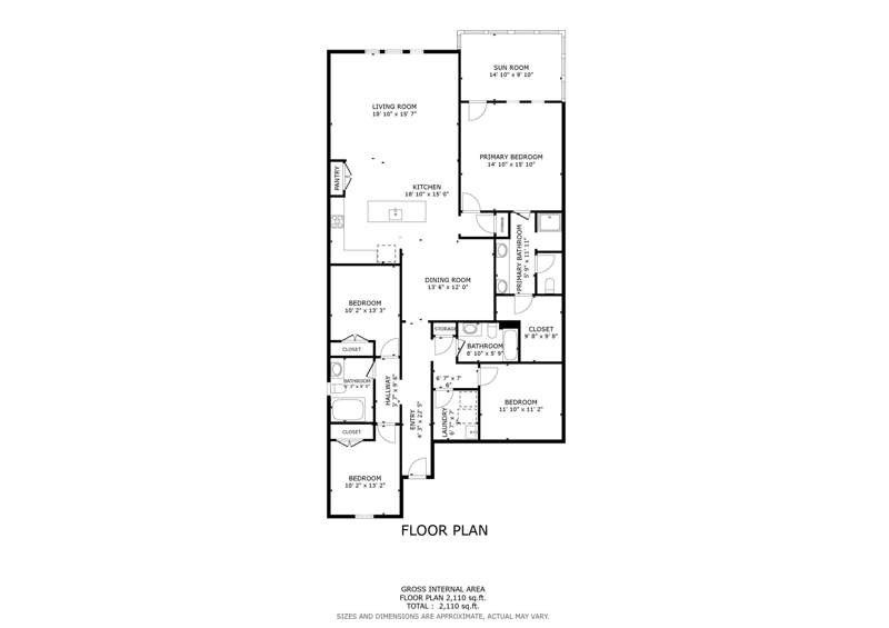 4 bedroom Detached Single Family at 1118 48th Street, Valparaiso Pinecrest 2, Niceville — photo 2