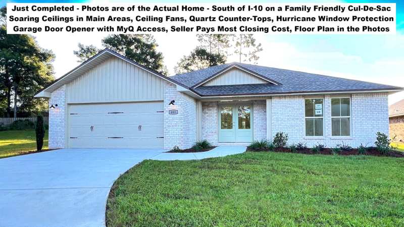 4 bedroom Detached Single Family at 465 Scooter Cove, Camille Cove, Crestview — photo 1