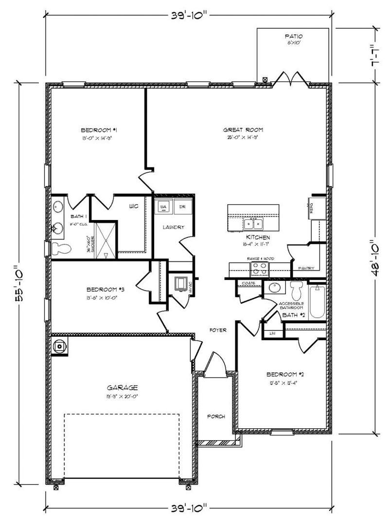 3 bedroom Detached Single Family at 5511 Kase Court, Gator's Landing, Baker — photo 2