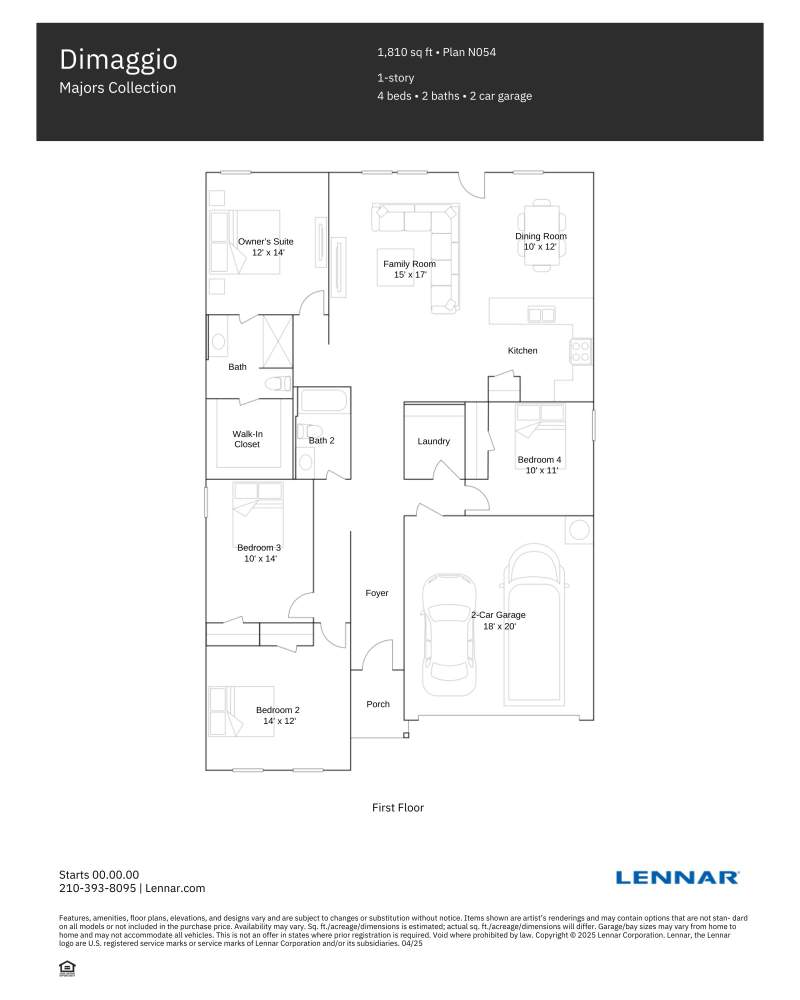 4 bedroom Detached Single Family at 350 Lago Lane #Hs 34, Crossings at Freeport, Freeport — photo 2