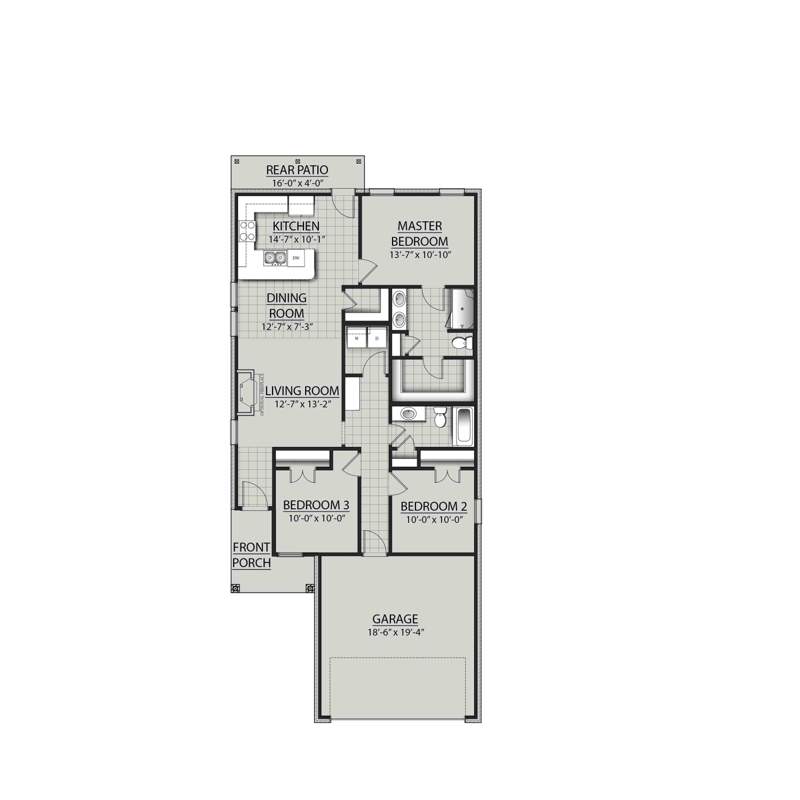 3 bedroom Detached Single Family at 133 Natureview Way, Natureview Ph I, Freeport — photo 2