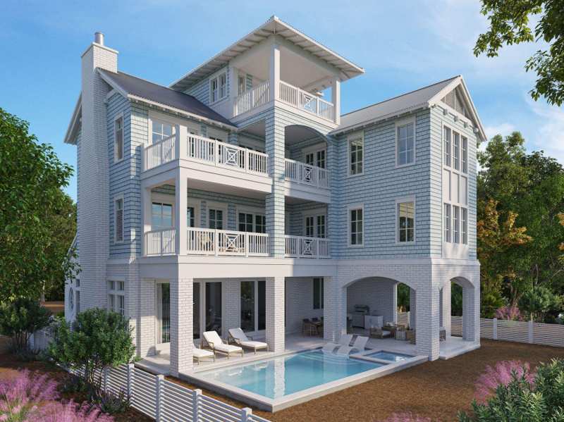 6 bedroom Detached Single Family at 2691 E County Highway 30A, Seagrove 1st Addn, Santa Rosa Beach — photo 1