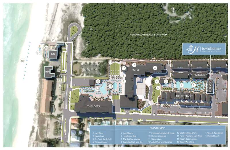 4 bedroom Townhouse at Tbd Henderson Resort Way #B, Townhomes at Henderson Beach Resort, Destin — photo 2
