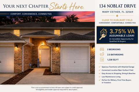 134 Noblat Drive, home for sale in Mary Esther 32569