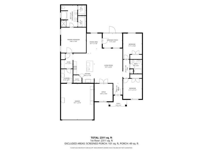 3 bedroom Detached Single Family at 4608 Jayhawk Drive, Patriot Ridge, Crestview — photo 3