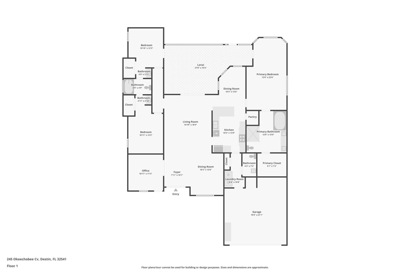 4 bedroom Detached Single Family at 245 Okeechobee Cove, Emerald Lakes, Destin — photo 2