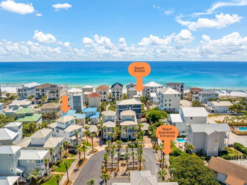 4 bedroom Detached Single Family at 155 Gulfside Way, Gulfside Cottages, Miramar Beach — photo 5