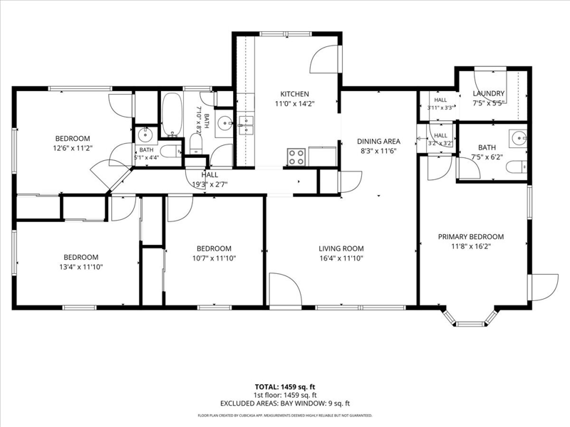 4 bedroom Detached Single Family at 222 NW Moriarty Street, Vesta Heights 1st Addn, Fort Walton Beach — photo 3
