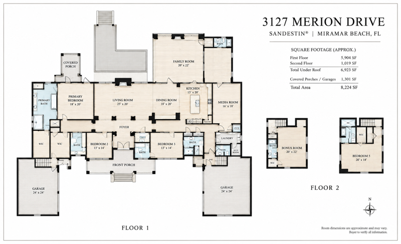 4 bedroom Detached Single Family at 3127 Merion Drive, Burnt Pine, Miramar Beach — photo 3