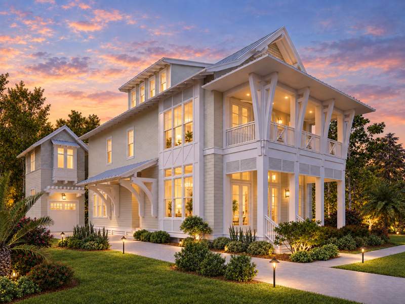 5 bedroom Detached Single Family at Lot 12 Climbing Rose Way, Watercolor, Santa Rosa Beach — photo 1