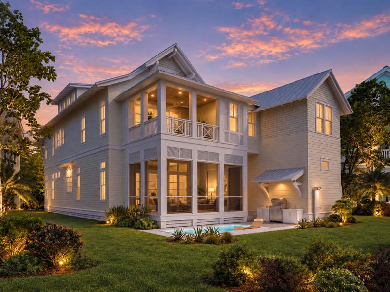 5 bedroom Detached Single Family at Lot 12 Climbing Rose Way, Watercolor, Santa Rosa Beach — photo 4