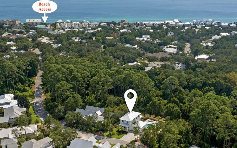 4 bedroom Detached Single Family at 349 Seabreeze Boulevard, Seabreeze, Inlet Beach — photo 2